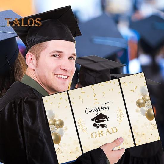 Книга для подписей на выпускной Книга для гостей на выпускной в колледже и средней школе Золотая черная доска для подписей для вечеринок по случаю выпускного