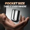 Double Head Electric Shaver Type-C Charging Men's Beard Trimmer Face Hair Remover Tool  Travel Use