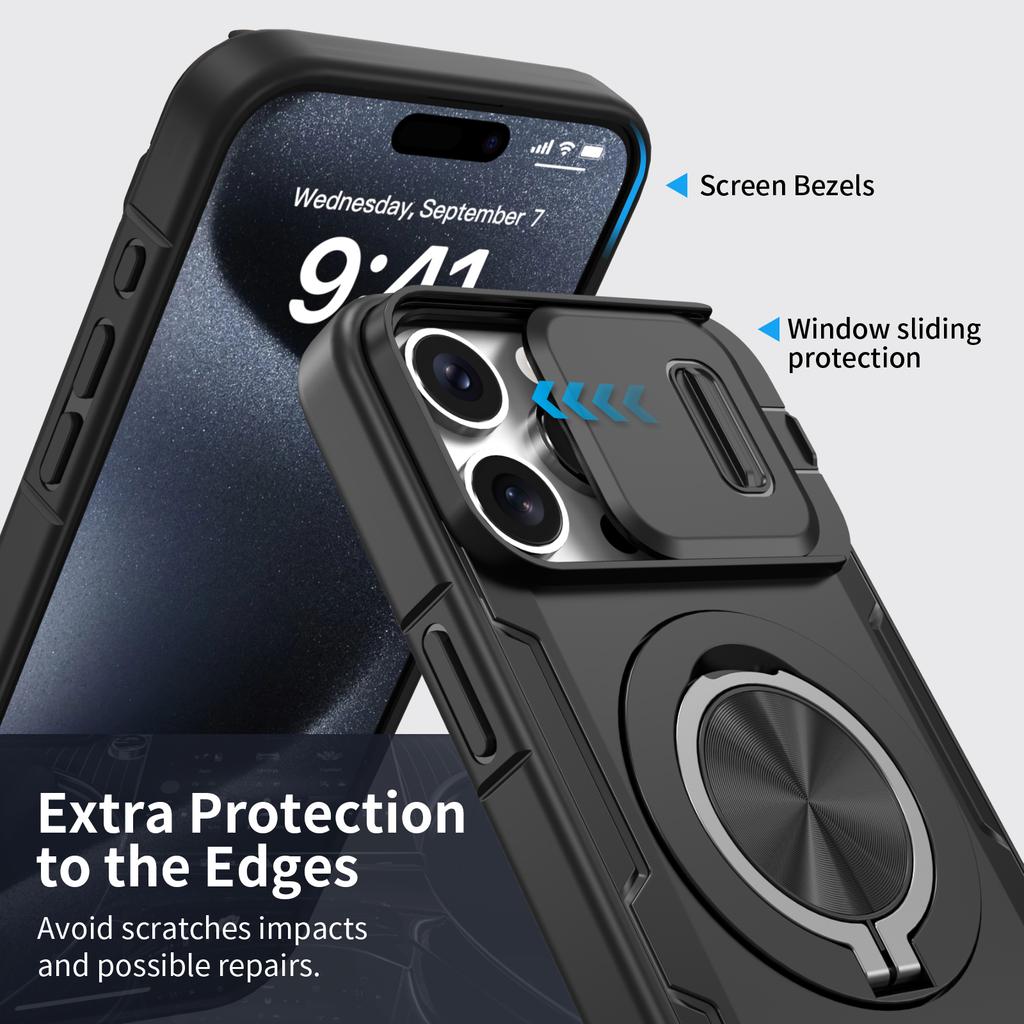 Лучшая защита Чехол-броня Magsafe для Iphone 17 Pro Max 12 13 14 15 Plus 16 Pro Max Iphone17 Подставка-кольцо Держатель