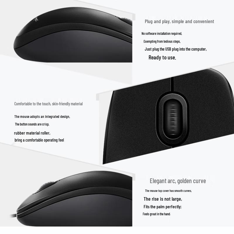 Logitech Проводная мышь M90