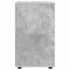 Storage Cabinet Concrete Grey 40 x 48 x 81 cm Engineered Wood