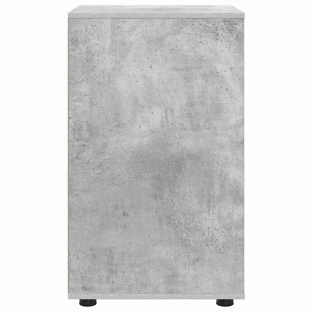 Storage Cabinet Concrete Grey 40 x 48 x 81 cm Engineered Wood