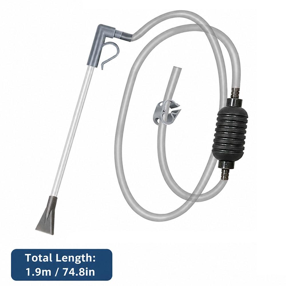 1Pcs Extension Tube Fish Tank Siphon Vacuum  for Large Fish Tank Gravel Sand Cleaning