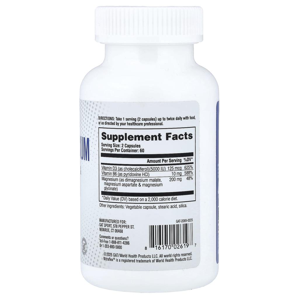 GAT, Pro Magnesium, 120 Veggie Capsules