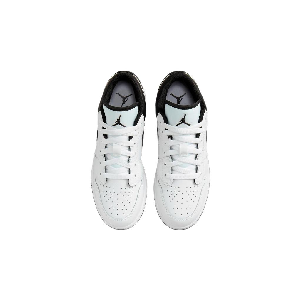 Jordan 1 Низкий Белый Черный GS 553560-132