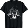 Camping In Forests & Mountains Graphic for Campers, Hikers T-Shirt