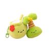Coconut Fruit Plush Toy Keychain For Kids And Teens
