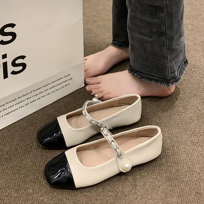 Туфли женские 2024 Оксфорды Модис Женская обувь Новые кожаные милые платья Летние ретро удобные каблуки-копыто Med Rome Mary Janes