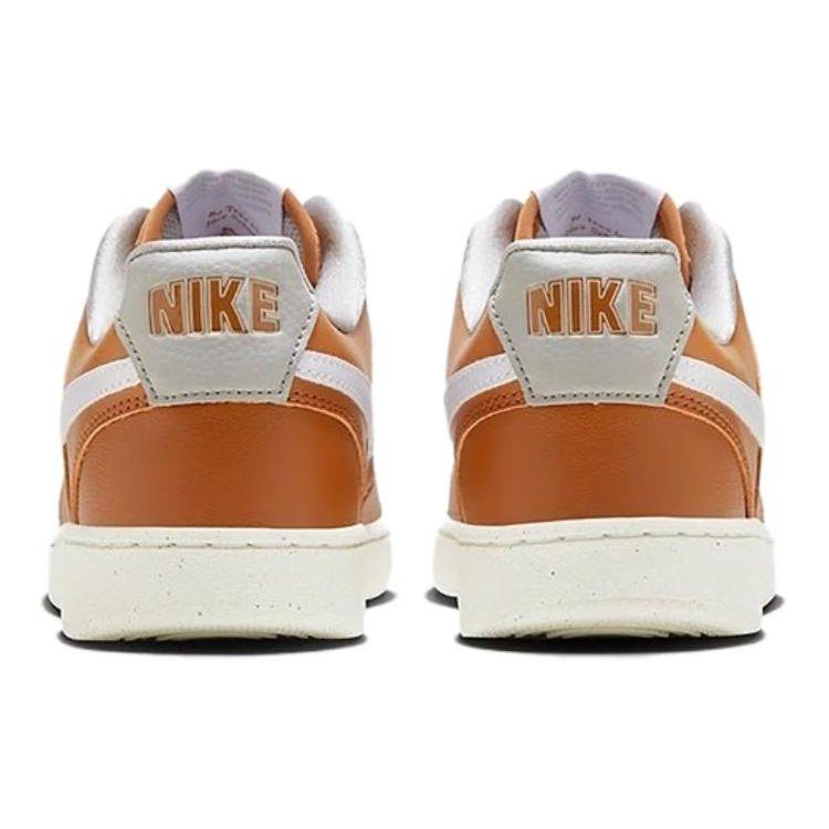 Nike Court Vision Cupsole Повседневные Прочные Низкие Детские Кеды для Скейтбординга Детские кроссовки Оранжевые FJ2767-800