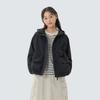 [Snowpeak] Campfl Women's Utility Windbreaker Charcoal (S26ZWCWB11)