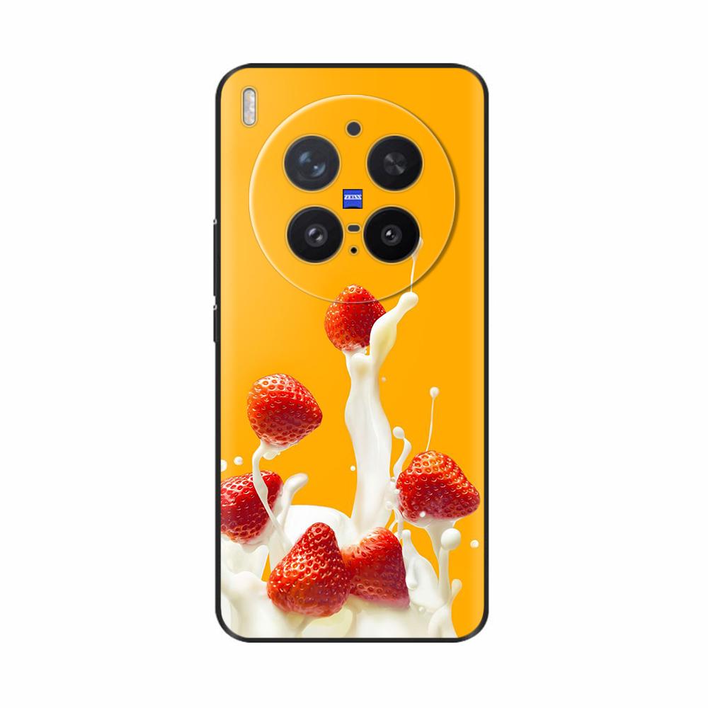 Чехол для VIVO X300 Pro Популярные Цветы Мультяшный Мягкий Силиконовый Задний Чехол для Телефона Для Vivo X300 X 300 Ударопрочный Корпус Сумки Funda