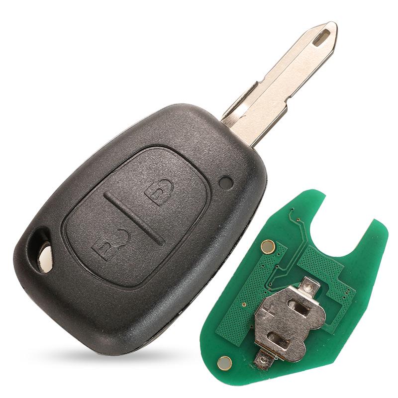 Двухкнопочный брелок Renault с чипом ID46 PCF7946 433 МГц