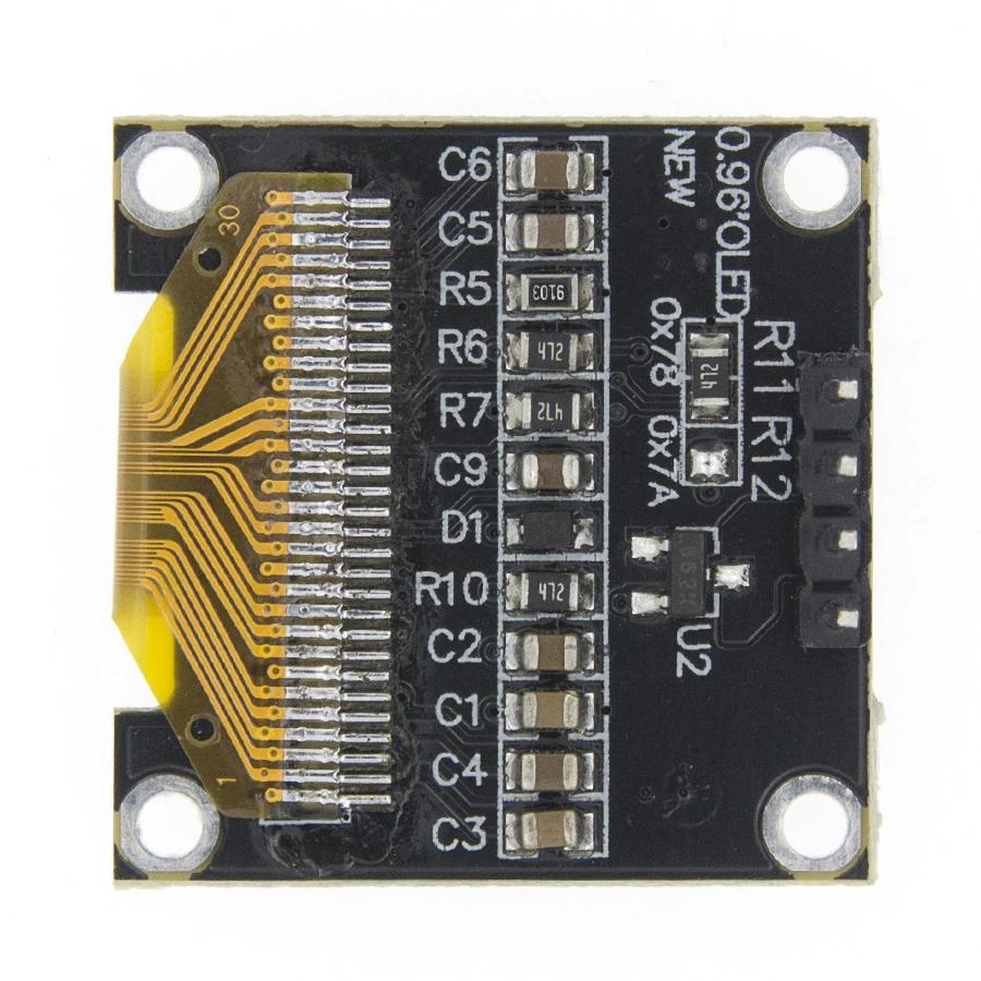 0.96 Inch OLED Display Module White/Blue/Yellow/DualColour SSD1315 128X64 4Pin IIC I2C Serial 12864 LCD Screen Board For Arduino