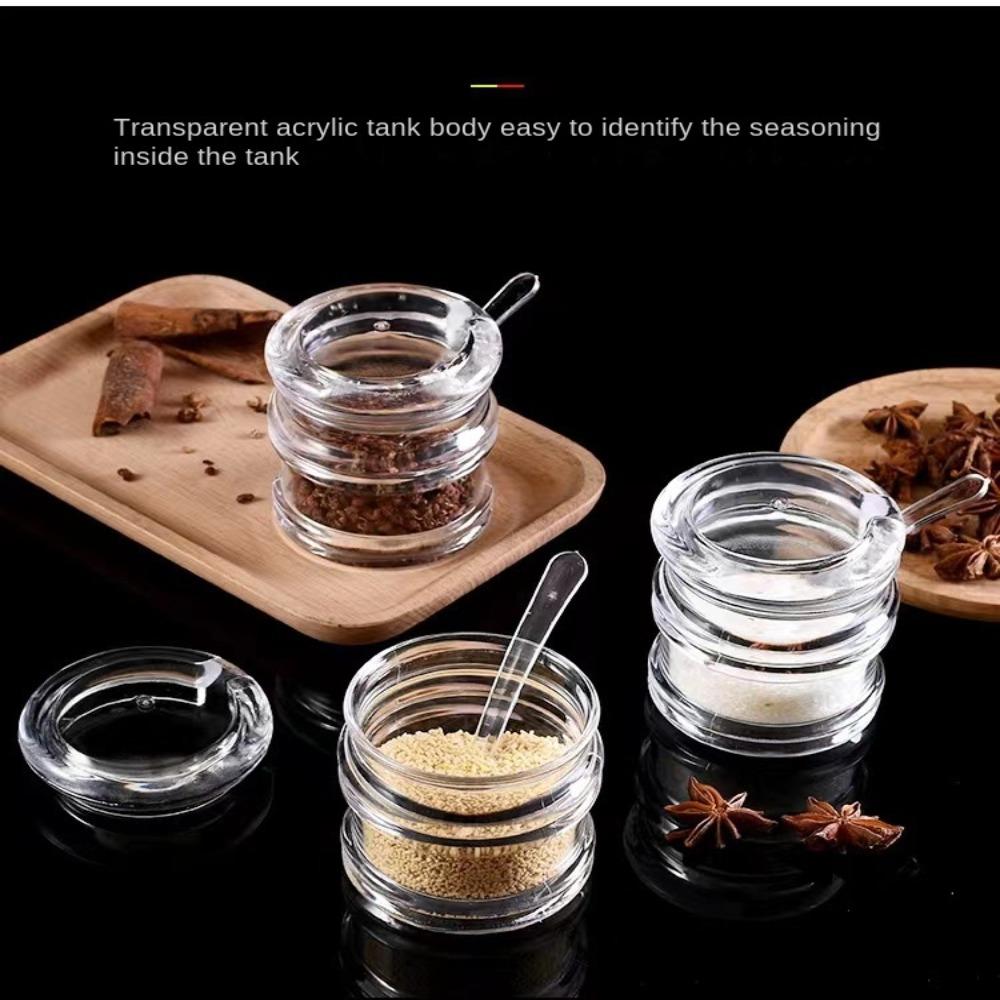 Крышка Аксессуары для дома Перец Сахарница Контейнер для приправ Коробки для приправ Шейкер для специй Банки для хранения