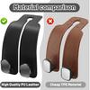 Amelity Car Seat Back Storage Hook, Car Hooks For Headrest, Car Headrest Hooks For Purses And Bags, Purse Hanger For Car (2 Pack, Black)