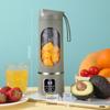 Portable Electric Juicer 450ml Juice Blenders USB Recharable Mini Fruit Mixer Wireless Juicer Bottle Fresh Juice Extractor
