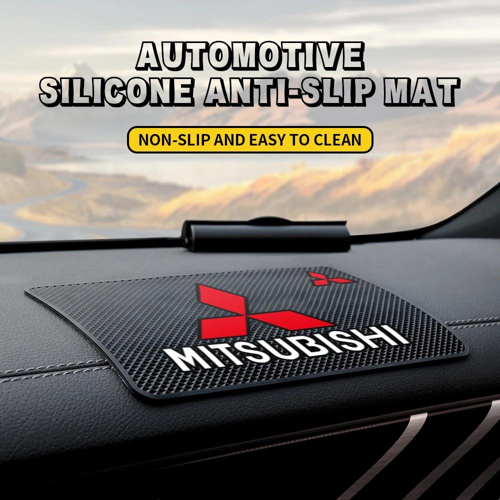 For Car Style Non-slip Silicone Pad Dashboard Sticky Pad Mobile Phone Holder Mitsubishi Ralliart Lancer EX Outlander 3 ASX V73
