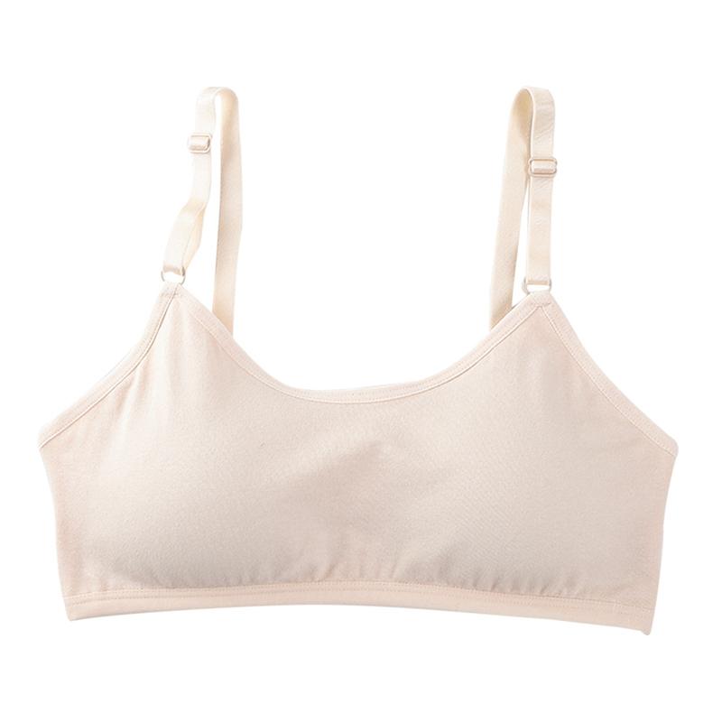 Young Girl's Bra Student Underwear Adjustable Shoulder Straps Teenage Bra