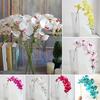 Artificial Butterfly Orchid Silk Flower Wedding Party Fake Home Bouquet Decor