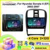 Android Car Radio For Hyundai Sonata 4 (EF) 2002-2007 2 Din Multimedia Player 4G WIFI GPS Carplay Head Unit Auto Stereo