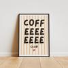 Kitchen Prints, Coffee and Chilli Wall Art Canvas Painting Cafe Decoration Pictures Retro Club Dining Room Murals Poster