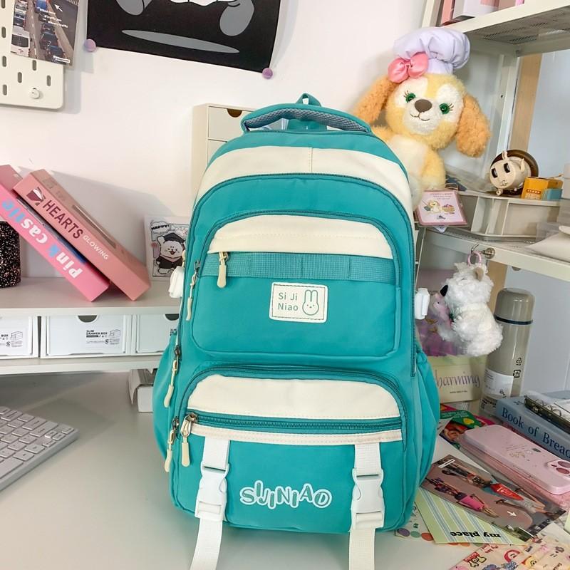 Рюкзак Узор Буква Большой Вместимости Сумка для Путешествий на Открытом Воздухе Школьный Рюкзак Студенческий