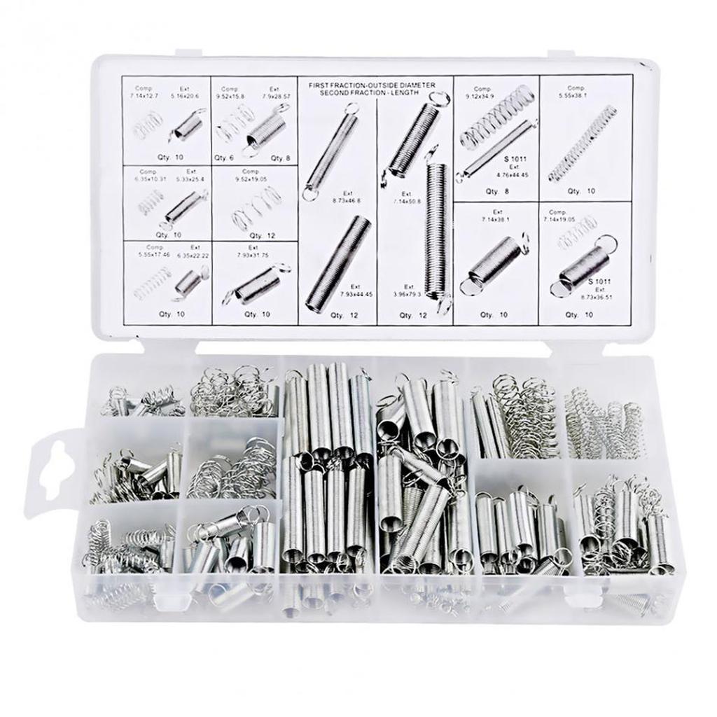 200 шт. набор пружин 20 разных размеров стальные пружины высокоточное изготовление пружин для домашнего ремонта