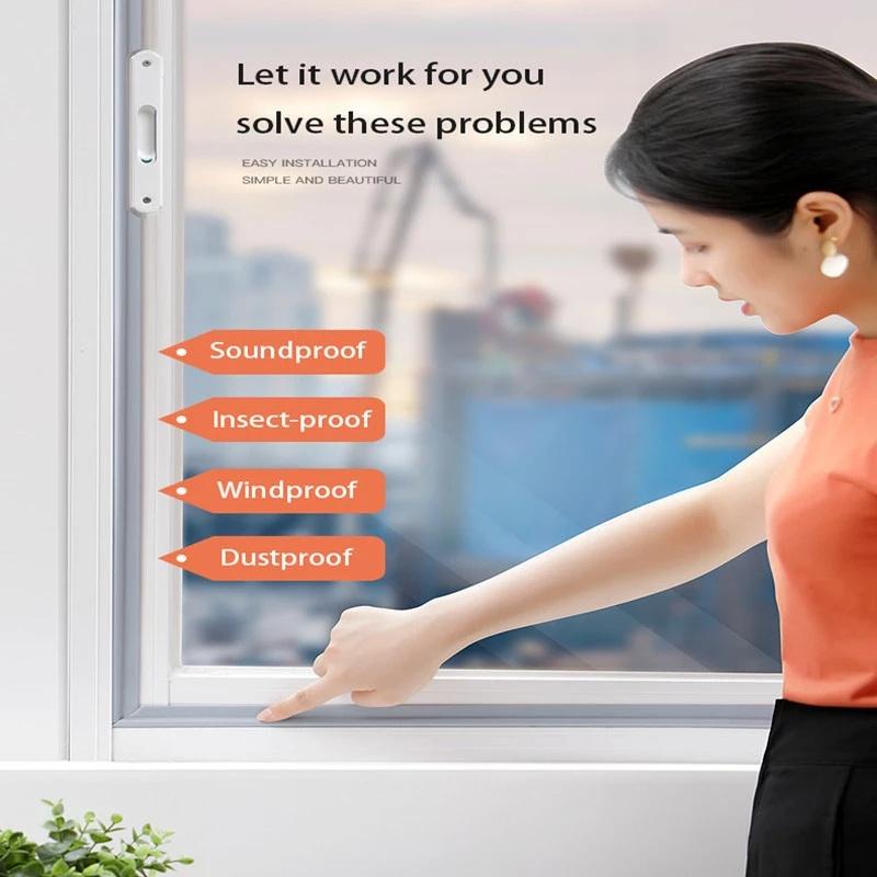 40M звукоизоляционная пена для окон, погодоустойчивая лента для раздвижных дверей, ветрозащитный звукоизоляционный хлопковый уплотнитель, заполнитель щелей