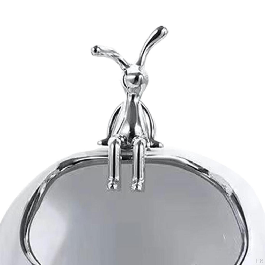 Ceramic Bunny Storage Box for Home and Office Decor