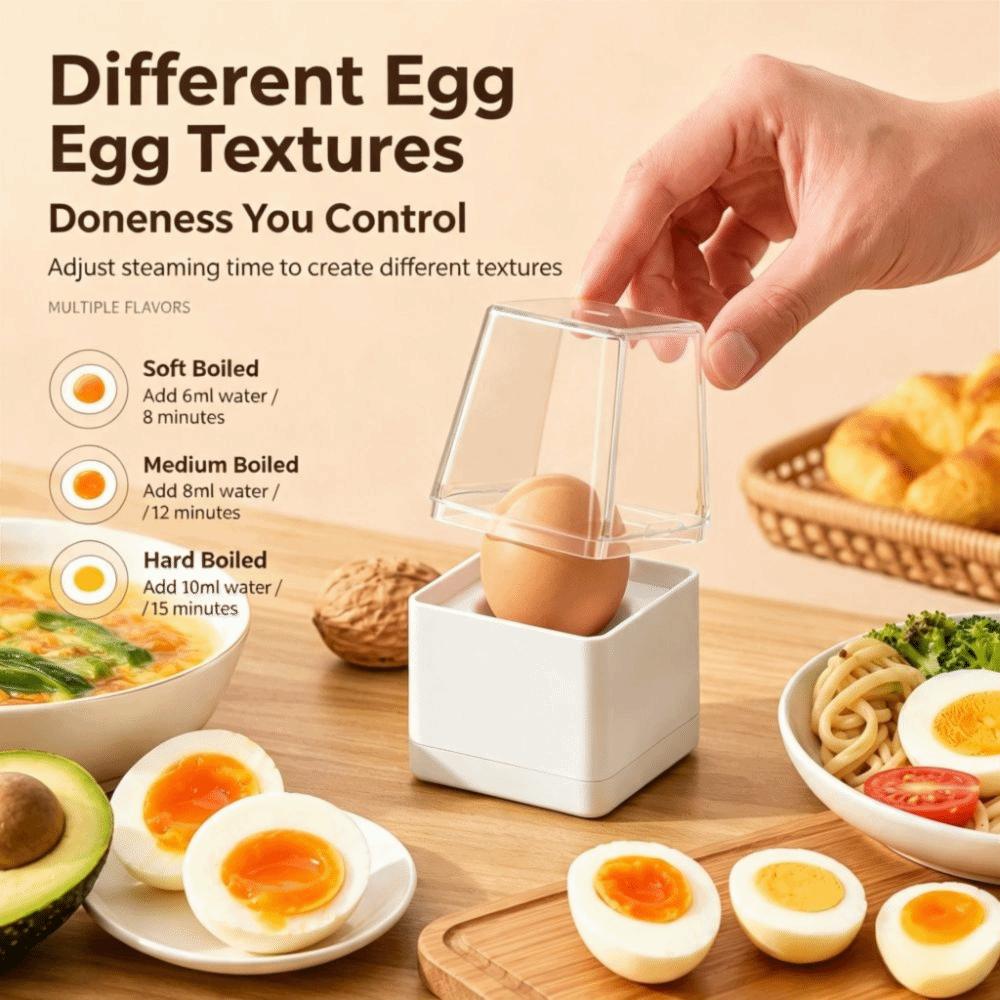 Detachable Design Steam Egg Cooker MINI Automatic Egg Cooker Various Scenarios