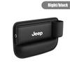 Car Seat Crevice Storage Box for Jeep Renegade Wrangler JK Grand Cherokee Compass Patriot Leather Gap Filler Organizer Car Parts ALO1