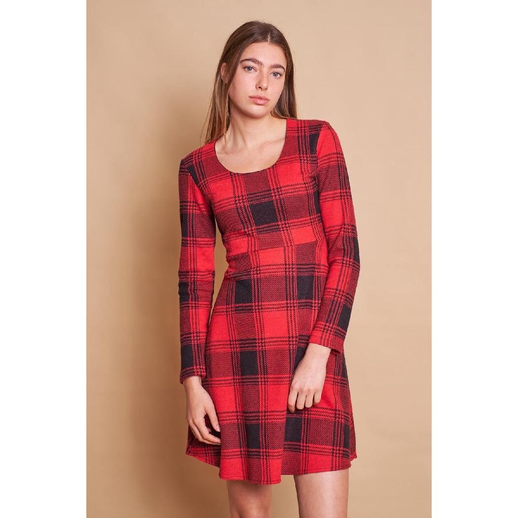 Зимняя юбка с рисунком, платье из гибкой ткани Kilos из шерсти, черная диагональ