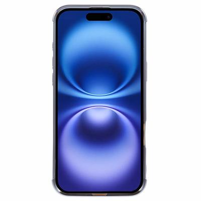 Для iPhone 16 Чехол Градиентный Блестящий ТПУ Чехол для Телефона Совместимый с MagSafe