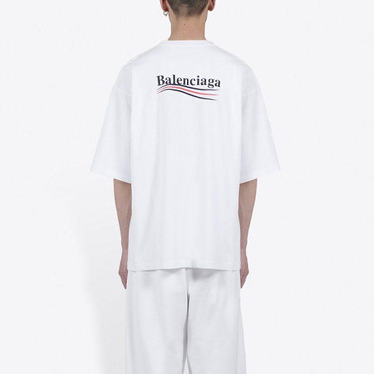 Balenciaga Политическая Кампания Футболка Большого Размера 620969TIV529040