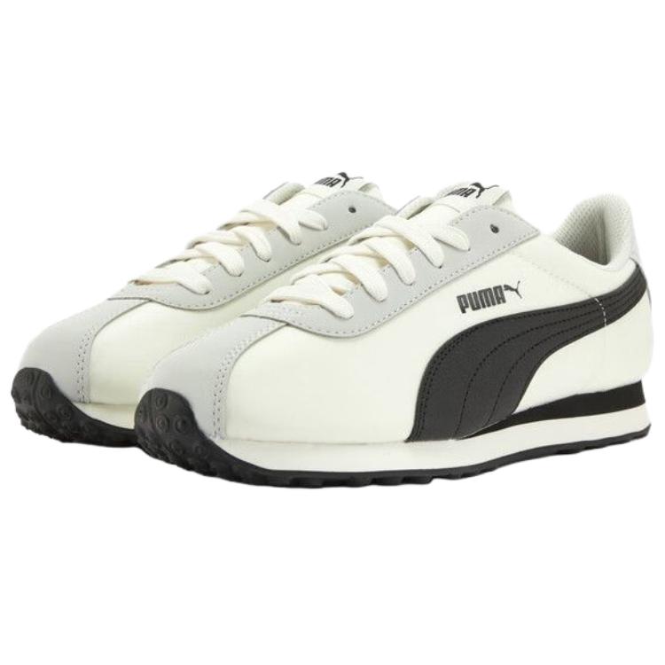 Puma Turin NL Удобные Универсальные Прочные Низкие Повседневные Кроссовки Унисекс Кроссовки Молочно-Белый Черный 362167-19