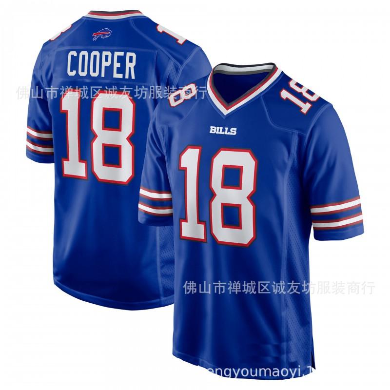 NFL Football Jersey - Bills 18 White Amari Cooper Men