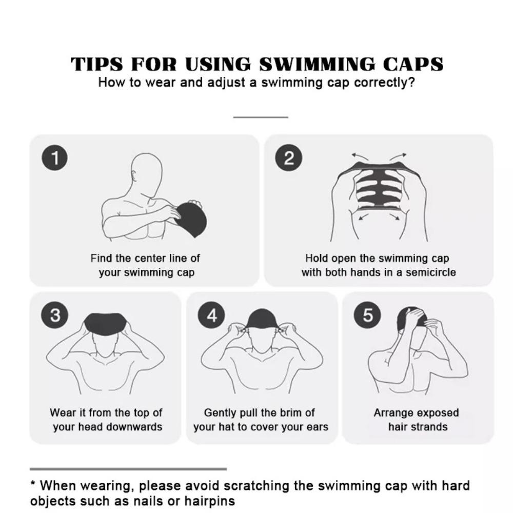 Защитные силиконовые шапочки для плавания для ушей, шапочка для купания для водных видов спорта, качественная модная пузырчатая шапочка для плавания