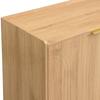 Modern and Simple Sideboard, Modern Sideboard Cabinet Sideboard Storage Buffet Living Room Set, 140L x 38W x 75H(cm)