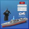 2.4G Remote Control Boat Waterproof High-Speed Simulation Ship Warship Model Rechargeable Mini