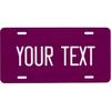 Custom License Plate for Front of Car Personalized Aluminum Car Tags 6 X 12 Inch Universal Fit Car Plate Metal Sign Wall Decor