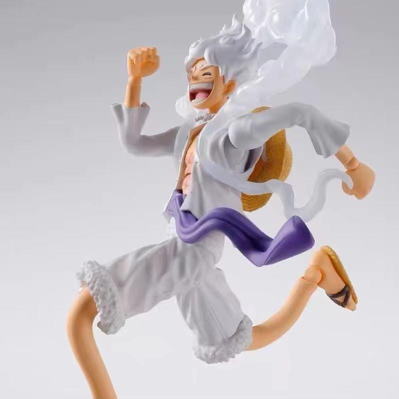 Новый Король Воров Д. Луффи Гир 5 Бог Солнца Карни Сменное Лицо Супер Подвижная Экшн-Фигурка Многоаксессуарная Декоративная Игрушка