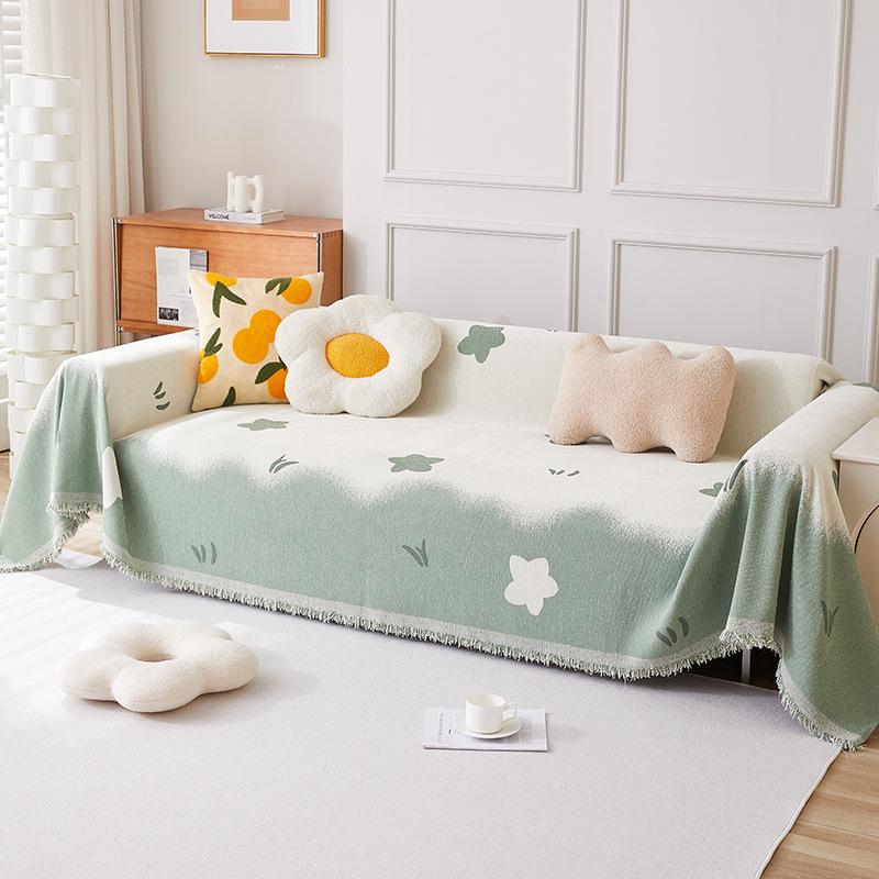 Полотенце для дивана с защитой от царапин, универсальная подушка, простой современный чехол для дивана, универсальный чехол для дивана Four Seasons, стиль Ins, ткань для чехла на спинку