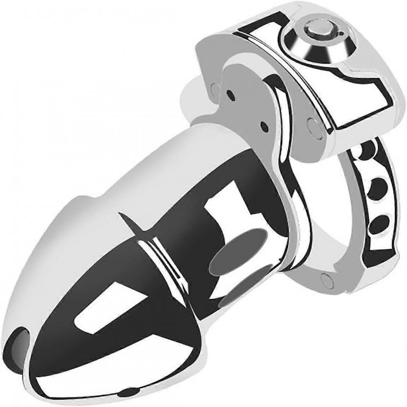 Клетка целомудрия из нержавеющей стали для мужчин, регулируемый пояс целомудрия, маленькая клетка для сисси с экстремальным ограничением