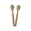 Set Of 2 Beech Dinnerware Handmade Wooden Spoon (27cm) Unpolished Medium Size Wooden Pot Spoon
