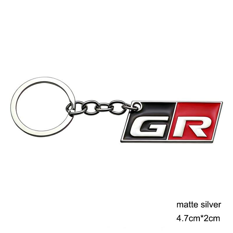 3D Metal GR SPORT Car keyring For Toyota Yaris, Corolla, Camry Owners Gift