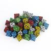 Polyhedral Dice Set for D & D RPG Party, 10pcs Multi Sides D8 Dice Game, Family Table Board, Role Playing Game