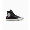 Chuck Taylor All Star Rose Cross Stitch Black A13657c
