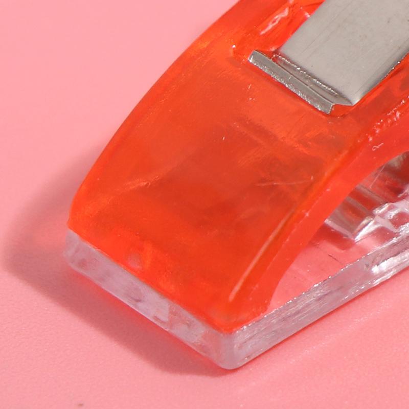 20Pcs Mixed Color Plastic Edging Clip Plastic Small Clip Sewing Positioning Clip