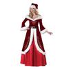 Christmas Costume Party Santa Claus Cosplay Women Red Dress Christmas Queen Party
