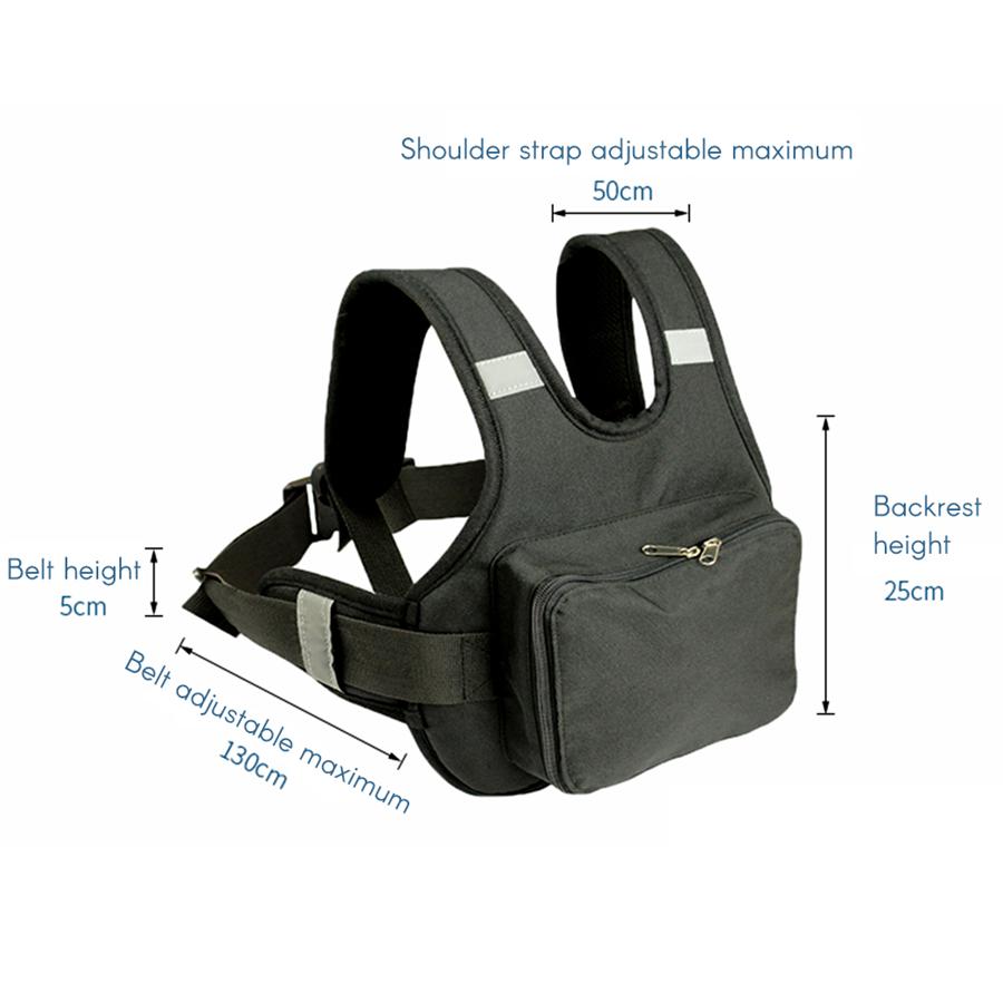 Детский мотоциклетный безопасный регулируемый ремень безопасности Электрический транспортный ремень безопасности для детей Фиксированная страховочная привязь